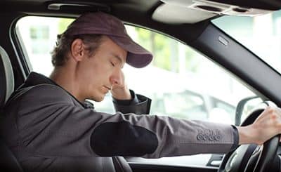 Sleep apnea can make driving a car very dangerous